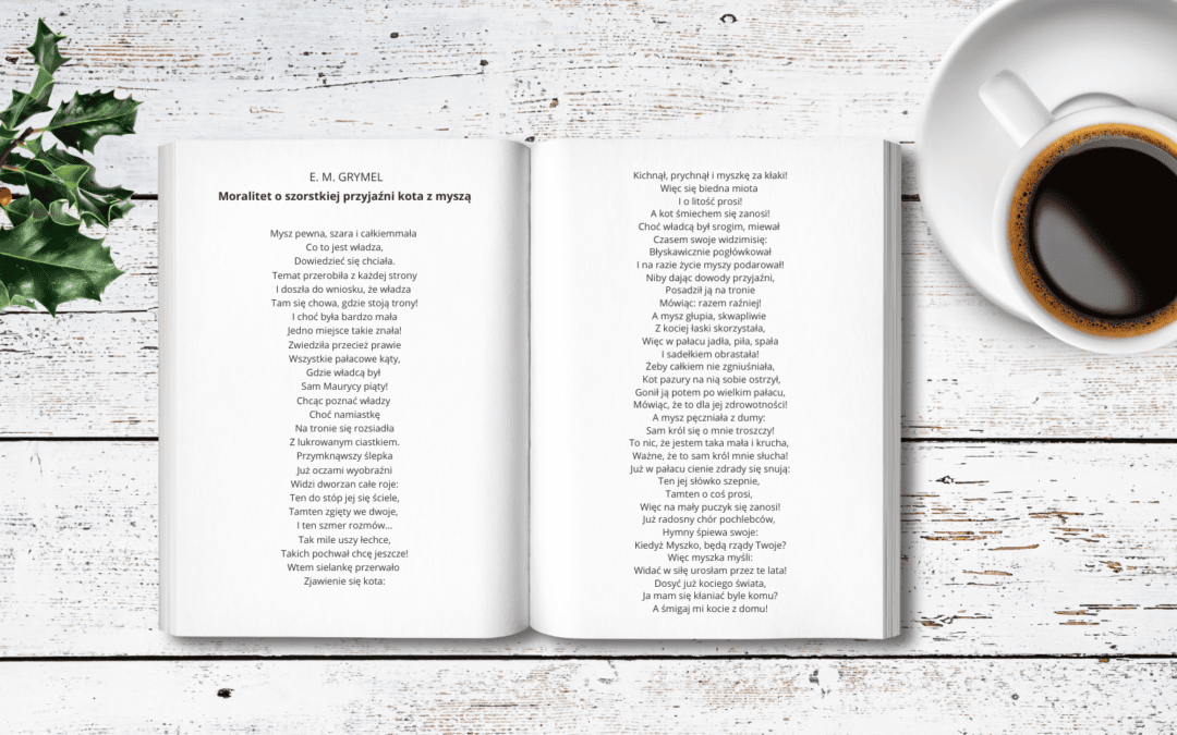 Moralitet o szorstkiej przyjaźni kota z myszą
